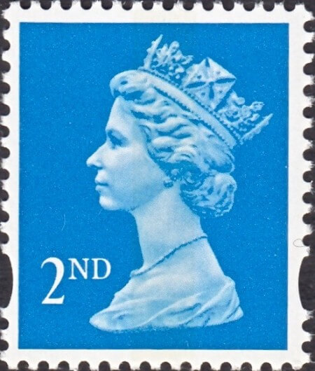 cost of second class stamp uk